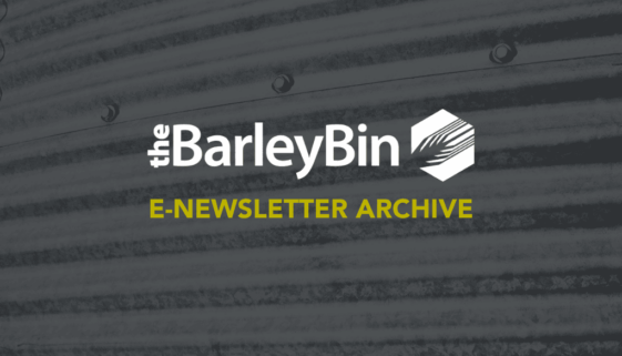 e-newsletter archive for the barleybin.ca