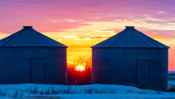 grain-biins-in-snow