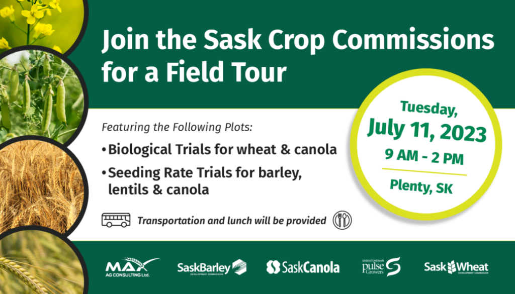 Sask Crops_SM_ Research Trials Field Tour graphic Twitter v8