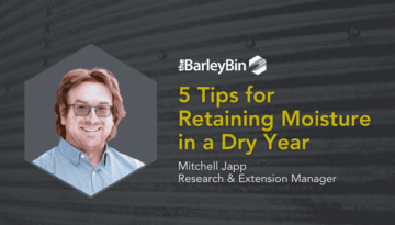 retaining moisture