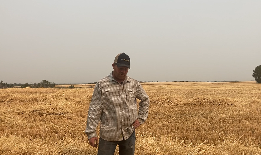 Brent Johnson harvest video screenshot