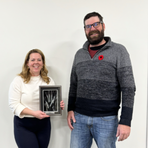 Jillian McDonald and Cody Glenn, SaskBarley