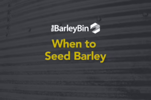 when to seed barley