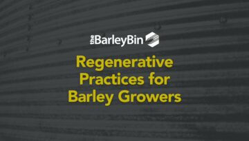 Regenerative practices for barley growers