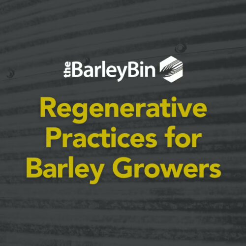 Regenerative practices for barley growers