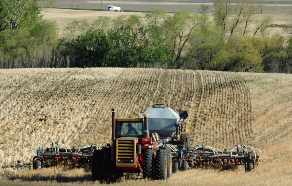 seeding barley in the spring